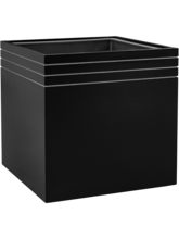 Кашпо Baq Line-Up (Cube Matt Black (with liner and wheelplate)) Высота: 48 см. Диаметр внутри: 41 см. Кашпо Line-Up (Cube Matt Black (with liner and wheelplate)) Арт: 6LUPC48BW