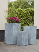 Кашпо Marc (Concrete) (Square high grey) Арт: 6MAR37678 1