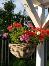 Кашпо Rattan (Hanging Basket Antique Grey) Арт: 6MND00563 1