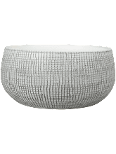 Кашпо Ryan (Bowl White Black) Высота: 13 см. Диаметр внутри: 23 см. Кашпо Ryan (Bowl White Black) Арт: 6PTR69212