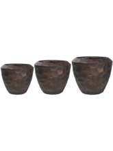 Кашпо Cascara (Pot Bronze (set of 3)) Высота: 91 см. Диаметр снаружи: 111 см. Кашпо Cascara (Pot Bronze (set of 3)) Арт: 6TS160030