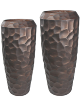 Кашпо Cascara (Vase Bronze (set of 2)) Высота: 125 см. Диаметр снаружи: 55 см. Кашпо Cascara (Vase Bronze (set of 2)) Арт: 6TS160031