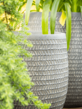 Кашпо Kinza (Pot Anthracite (set of 3)) Арт: 6TS164850 2