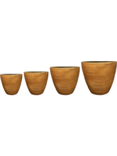 Кашпо Alisa (Pot Mustard (set of 4)) Высота: 34 см. Диаметр снаружи: 39 см. Кашпо Alisa (Pot Mustard (set of 4)) Арт: 6TS171036