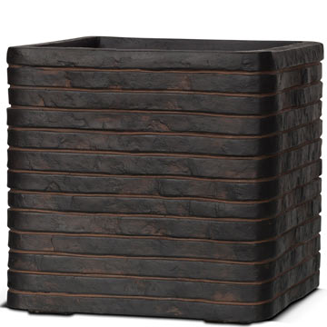 Кашпо Capi Nature Row Planter square коричневое Кашпо Capi Nature Row Planter square