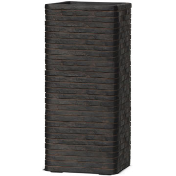 Кашпо Capi Nature Row Planter rectangular коричневое Кашпо Capi Nature Row Planter rectangular