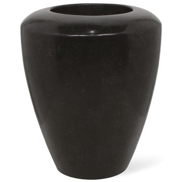 Кашпо Fleur Ami Geo Black низкое