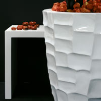 Кашпо Fleur Ami Mosaic White: детали
