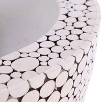 Фактура кашпо Wood Planter