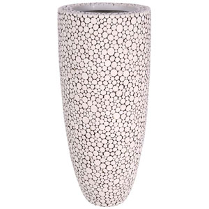 Кашпо Trendy Wood Vase белое