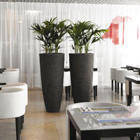 Кашпо Vase Brown в интерьере
