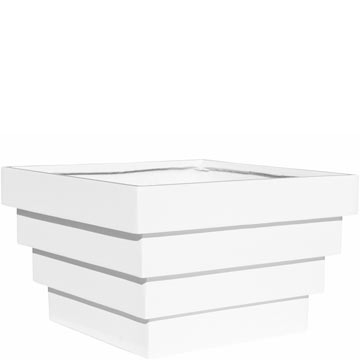 Кашпо Pottery Pots JAN Cannes glossy white Кашпо Pottery Pots JAN Cannes glossy white