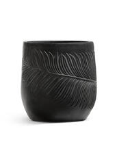Кашпо TREEZ ERGO - Nature - Чаша - Антрацит 41.1020-0039-BLCK-32, 41.1020-0039-BLCK-44 2