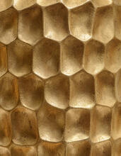 Кашпо TREEZ Effectory - Metal - Высокий конус Design Cells - Сусальное золото 41.33-07-22-080-GLD-097, 41.33-07-22-080-GLD-117 1