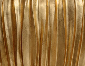 Кашпо TREEZ Effectory - Metal - Чаша Design Wave - Сусальное золото 41.33-07-22-085-GLD-38, 41.33-07-22-085-GLD-54 1
