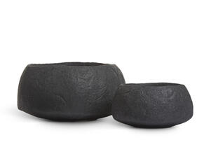 Арт.: 41.33-15-23-099-BLCK-39 в-21 см д-39 см Товара мало Кашпо TREEZ Effectory - Organic - Низкая чаша - Тёмно-серый камень 41.33-15-23-099-BLCK-39, 41.33-15-23-099-BLCK-56