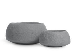 Арт.: 41.33-15-23-099-GR-39 в-21 см д-39 см Ожидается поставка Кашпо TREEZ Effectory - Organic - Низкая чаша - Серый ледник 41.33-15-23-099-GR-39, 41.33-15-23-099-GR-56