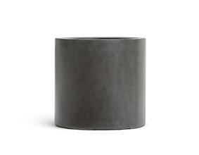 Кашпо TREEZ Effectory - Beton - Цилиндр Тёмно-серый бетон 41.3320-02-028-GR-31, 41.3320-02-028-GR-41, 41.3320-02-028-GR-53 2