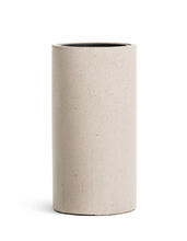Кашпо TREEZ Effectory - Beton - Высокий цилиндр - Белый песок 41.3320-02-029-BE-60, 41.3320-02-029-BE-80 2