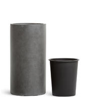 Кашпо TREEZ Effectory - Beton - Высокий цилиндр - Тёмно-серый бетон 41.3320-02-029-GR-60, 41.3320-02-029-GR-80 3