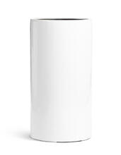 Кашпо TREEZ Effectory - Gloss - Цилиндр высокий- Белый глянцевый лак 41.3320-05-039-WH-60, 41.3320-05-039-WH-80 2