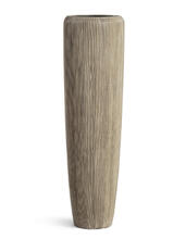Кашпо TREEZ Effectory - Wow - Высокий конус Design - Капучино 41.3321-06-049-BB-075, 41.3321-06-049-BB-097, 41.3321-06-049-BB-117 2