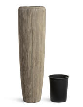 Кашпо TREEZ Effectory - Wow - Высокий конус Design - Капучино 41.3321-06-049-BB-075, 41.3321-06-049-BB-097, 41.3321-06-049-BB-117 5